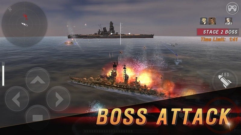 Warship Battle mod miễn phí